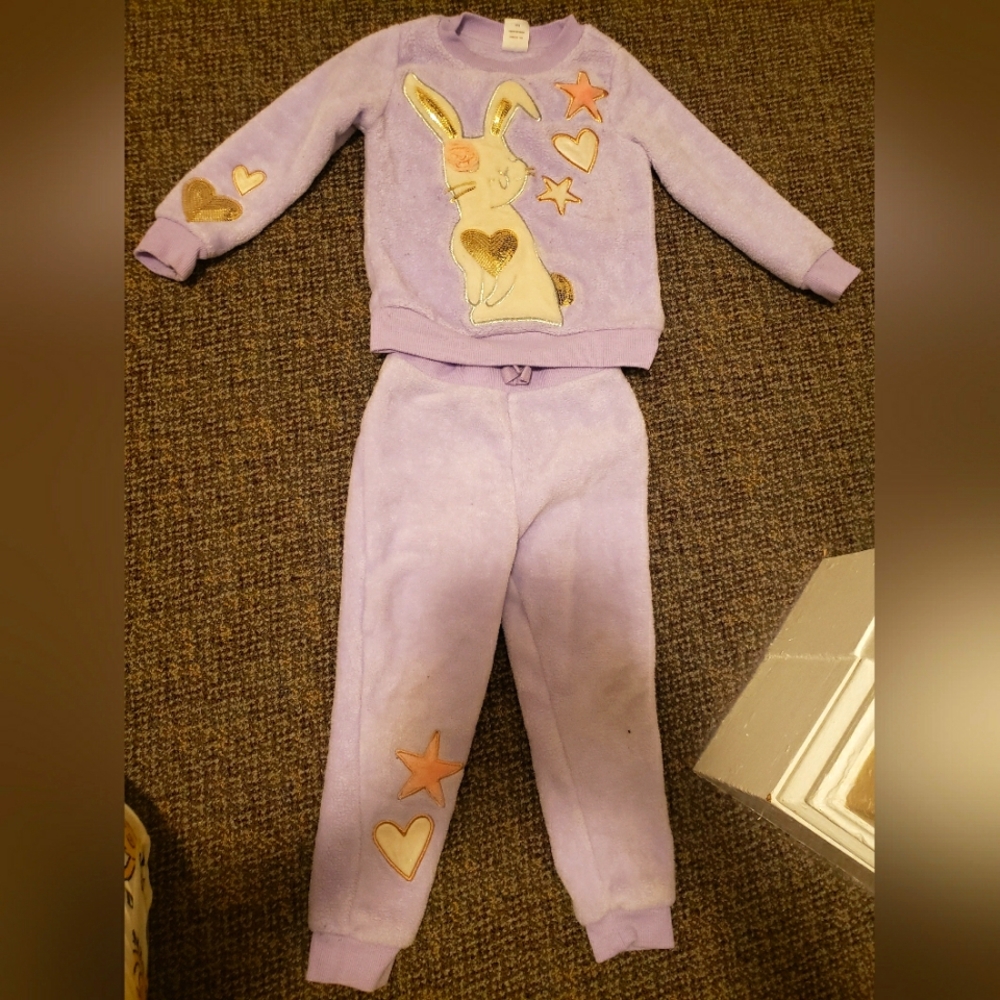 Wonder Nation Bunny Sweat Set